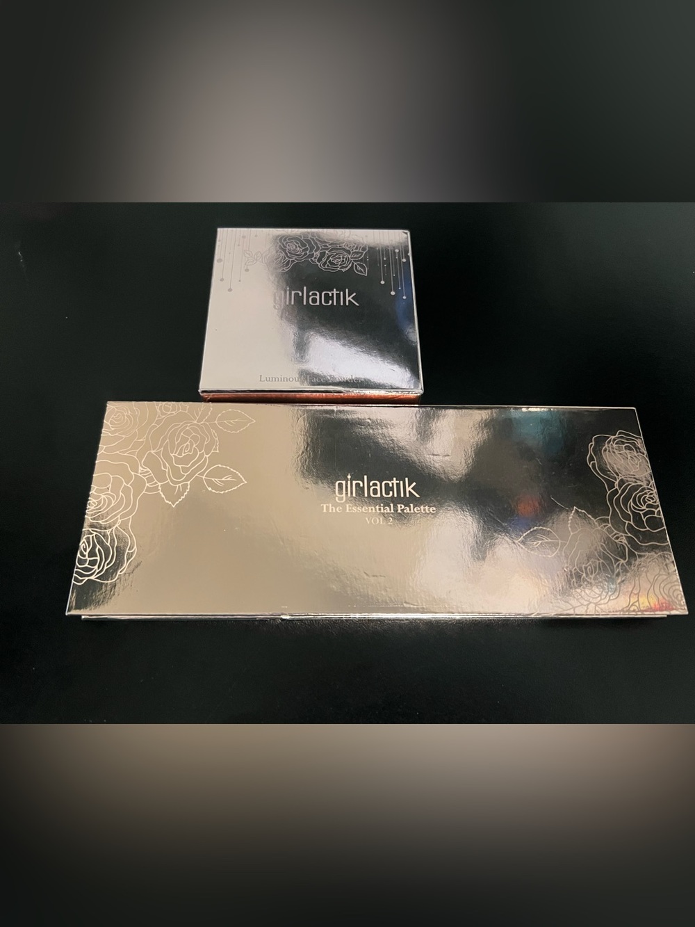 The Essential Palette Vol.2 & Luminous Face Powder - Rose Gold
